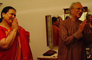 Ravi Shankar backstage